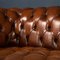 20th Century English Chesterfield Leather Sofa with Button Down Seats, 1970s, Image 19