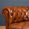 20th Century English Chesterfield Leather Sofa with Button Down Seats, 1970s 11