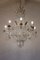 Empire Chandelier in Golden Iron and Crystals, 8 Candles 13
