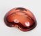 Mid-Century Italian Ruby Red Murano Sommerso Glass Bowl or Ashtray, 1960s, Image 12