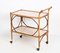 Mid-Century Italian Bamboo, Rattan and Formica Bar Serving Cart, 1950s, Image 7