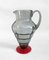 Italian Smoked and Red Glass Carafe by Napoleone Martinuzzi for Venini, 1930s 12