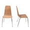 Italienische Mid-Century Stühle aus verchromtem Metall mit abnehmbarem Rattan & Korbgeflecht, 1970er, 4er Set 9