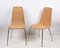 Italienische Mid-Century Stühle aus verchromtem Metall mit abnehmbarem Rattan & Korbgeflecht, 1970er, 4er Set 5