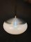 Mid-Century Italian Round Aluminum and Acrylic Glass Ceiling Lamp from Stilux Milano, 1960s, Image 11