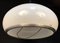 Lámpara de techo italiana Mid-Century redonda de aluminio y vidrio acrílico de Stilux Milano, años 60, Imagen 14