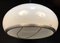 Mid-Century Italian Round Aluminum and Acrylic Glass Ceiling Lamp from Stilux Milano, 1960s 14