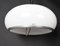 Mid-Century Italian Round Aluminum and Acrylic Glass Ceiling Lamp from Stilux Milano, 1960s 4