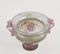 Mid-Century Italian Iridescent Pink A Scavo Murano Glass Vase, 1930s 4