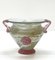 Mid-Century Italian Iridescent Pink A Scavo Murano Glass Vase, 1930s 9