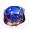 Cuenco italiano de cristal de Murano Sommerso morado, azul y rosa de Flavio Poli para Fratelli Toso, años 60, Imagen 2