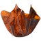 Mid-Century Italian Napkin-Shaped Tortoiseshell Acrylic Glass Centerpiece Bowl from Guzzini, 1980s, Image 1