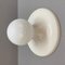 Mid-Century Italian White Light Ball Sconce by Achille Castiglioni for Flos, 1960s 15