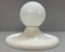 Mid-Century Italian White Light Ball Sconce by Achille Castiglioni for Flos, 1960s 10