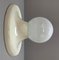 Mid-Century Italian White Light Ball Sconce by Achille Castiglioni for Flos, 1960s, Image 3