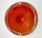 Mid-Century Italian Orange and White Murano Glass Bowl or Ashtray, 1960s 10