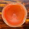 Cuenco o cenicero italiano Mid-Century de cristal de Murano naranja y blanco, años 60, Imagen 7