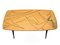 Mid-Century Italian Painted Wood, Brass and Black Metal Coffee Table, 1950s 8