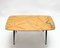 Italienischer Mid-Century Couchtisch aus lackiertem Holz, Messing & schwarzem Metall, 1950er 16