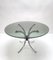 Table Basse Mid-Century en Acier Chromé avec Plateau en Verre Fumé, Italie, 1960s 5