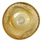 Mid-Century Italian Decorative Amber Yellow Sommerso Murano Glass Bowl, 1960s, Image 6