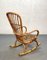 Rocking Chair Mid-Century en Rotin et Bambou, Italie, 1960s 10