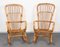 Rocking Chairs Mid-Century en Rotin et Bambou, Italie, 1960s, Set de 2 10