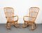 Mid-Century Italian Rattan & Bamboo Rocking Chairs, 1960s, Set of 2 4