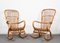 Mid-Century Italian Rattan & Bamboo Rocking Chairs, 1960s, Set of 2 5