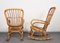 Rocking Chairs Mid-Century en Rotin et Bambou, Italie, 1960s, Set de 2 9