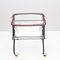 Mid-Century Modern Wooden Magazine Rack & Bar Cart by Cesare Lacca, 1950s, Image 2