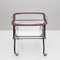 Mid-Century Modern Wooden Magazine Rack & Bar Cart by Cesare Lacca, 1950s 3