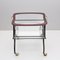 Mid-Century Modern Wooden Magazine Rack & Bar Cart by Cesare Lacca, 1950s, Image 3