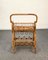 Mid-Century Beistelltisch aus Bambus & Rattan, 1960 2