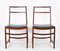 Mid-Century Italian Wood Dining Chairs by Renato Venturi for MIM Roma, 1960s, Set of 4 4