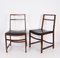 Mid-Century Italian Wood Dining Chairs by Renato Venturi for MIM Roma, 1960s, Set of 4 8