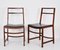 Mid-Century Italian Wood Dining Chairs by Renato Venturi for MIM Roma, 1960s, Set of 4 9