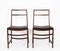 Mid-Century Italian Wood Dining Chairs by Renato Venturi for MIM Roma, 1960s, Set of 4, Image 3