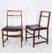 Mid-Century Italian Wood Dining Chairs by Renato Venturi for MIM Roma, 1960s, Set of 4 7