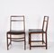 Mid-Century Italian Wood Dining Chairs by Renato Venturi for MIM Roma, 1960s, Set of 4 10