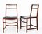 Mid-Century Italian Wood Dining Chairs by Renato Venturi for MIM Roma, 1960s, Set of 4 6