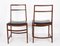 Mid-Century Italian Wood Dining Chairs by Renato Venturi for MIM Roma, 1960s, Set of 4 5