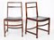 Mid-Century Italian Wood Dining Chairs by Renato Venturi for MIM Roma, 1960s, Set of 4 11
