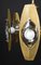 Mid-Century Italian Glass and Polished Gilt Brass Chandelier by Gaetano Sciolari, 1960s 13