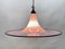 Mid-Century Pink and Black Murano Glass Pendant Light from Seguso, 1970s 12