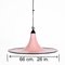 Mid-Century Pink and Black Murano Glass Pendant Light from Seguso, 1970s 2