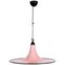 Mid-Century Pink and Black Murano Glass Pendant Light from Seguso, 1970s 1