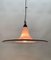 Mid-Century Pink and Black Murano Glass Pendant Light from Seguso, 1970s 13