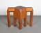 Mid-Century Solid Wood Table Base or Console, 1980s, Image 10