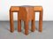 Mid-Century Tischgestell oder Konsole aus Massivholz, 1980er 12